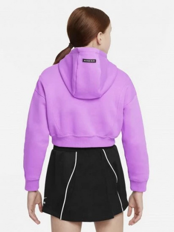 Толстовка Nike G NSW AIR CROP HOODIE