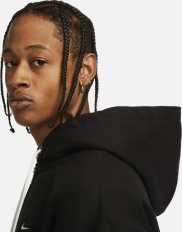 Толстовка Nike Solo Swoosh Fullzip Hoodie Black Dr0403-010 L