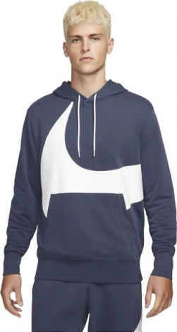 Толстовка Nike SWOOSH PO SBB HD темно-синя DH1027-437