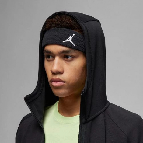 Толстовка жіноча Nike JORDAN MJ DF SPRT STMT AIR FLC FZ чорна DV9783-010