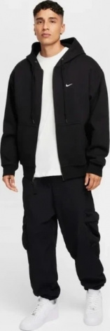 Толстовка Nike SOLO SWOOSH THERMAL FULL-ZIP чорна FZ1165-010