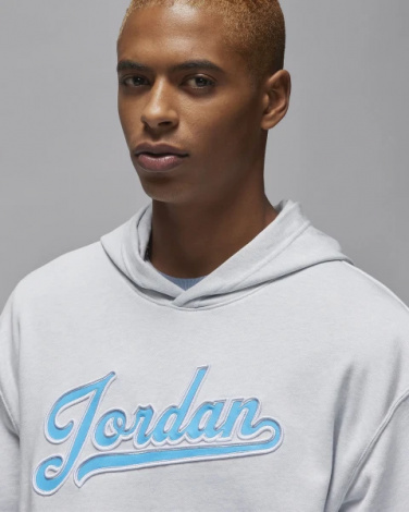 Худі Nike JORDAN MJ FLT MVP FLC PO 2 сіре FN4613-043