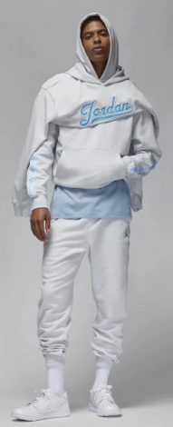 Худі Nike JORDAN MJ FLT MVP FLC PO 2 сіре FN4613-043