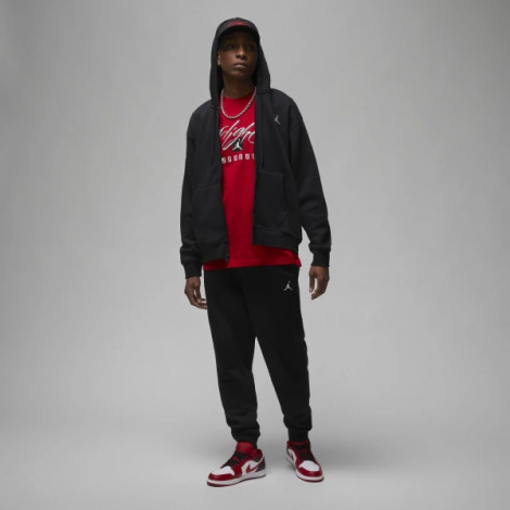 Толстовка Nike MJ ESS FLC FZ HOODIE чорна FJ7771-010