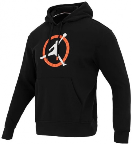 Толстовка Nike JORDAN MJ FLT MVP GFX FLC PO чорна FB7050-010