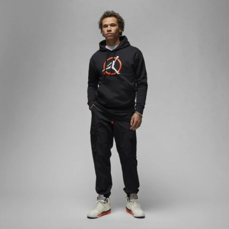 Толстовка Nike JORDAN MJ FLT MVP GFX FLC PO чорна FB7050-010