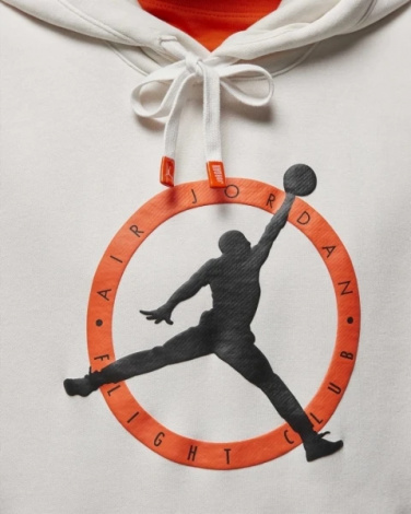 Худой Air Jordan Air Flt Mvp Gfx Flc Po White Fb7050-030 L