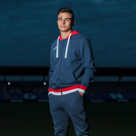 Толстовка Joma CONFORT II темно-синя 101963.336