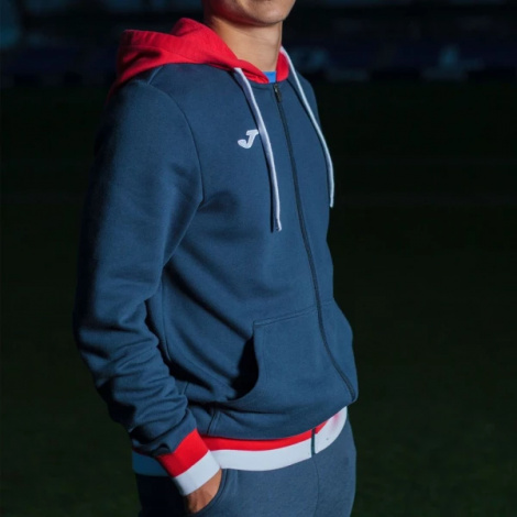 Толстовка Joma CONFORT II темно-синя 101963.336