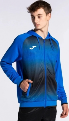 Толстовка Joma TIGER V синьо-чорна 103236.701
