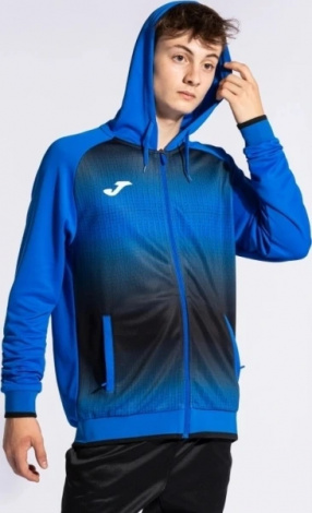 Толстовка Joma TIGER V синьо-чорна 103236.701