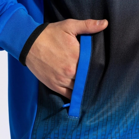 Толстовка Joma TIGER V синьо-чорна 103236.701