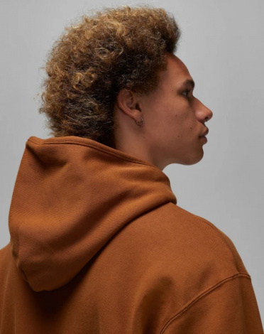 Худи Air Jordan Wordmark Fleece Hoodie Brown Fj1966-281 L