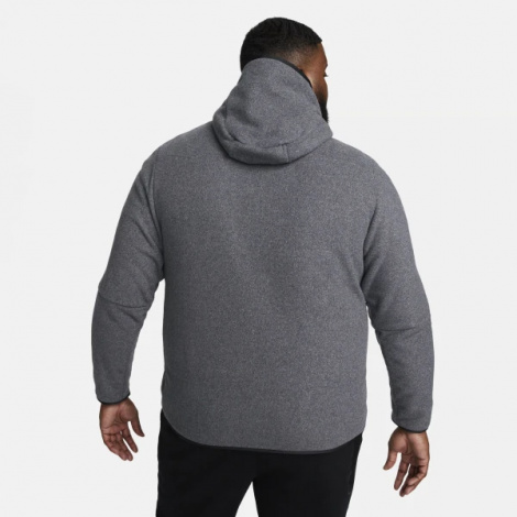 Толстовка Nike M TCH FLC FZ WINTER HD сіра DQ4801-010