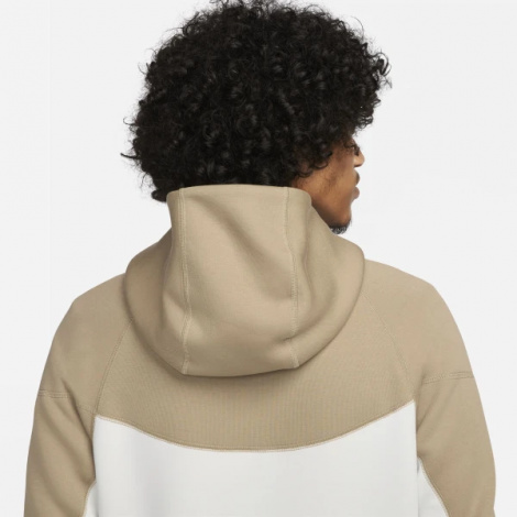 Толстовка Nike M NK TCH FLC FZ WR HOODIE біло-бежева FB7921-121