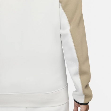 Толстовка Nike M NK TCH FLC FZ WR HOODIE біло-бежева FB7921-121