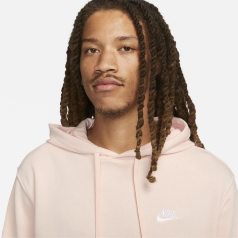 Худі Nike CLUB HOODIE PO FT рожеве CZ7857-838