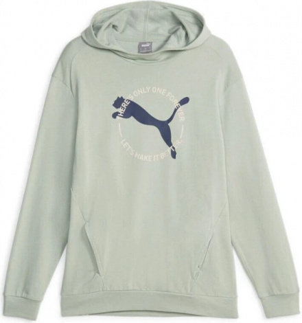 Худі Puma BETTER SPORTSWEAR HOODIE зелене 67606454