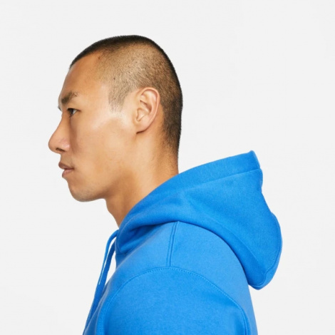 Толстовка Nike CLUB HOODIE PO BB синя BV2654-403