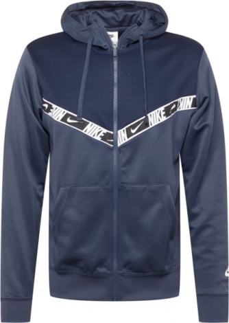 Толстовка Nike SPORTSWEAR MEN'S FULL-ZIP HOODIE темно-синя DM4672-437