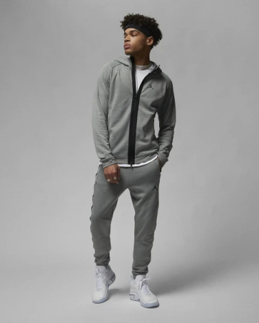 Толстовка Nike MJ DF SPRT STMT AIR FLC FZ сіра DV9783-063