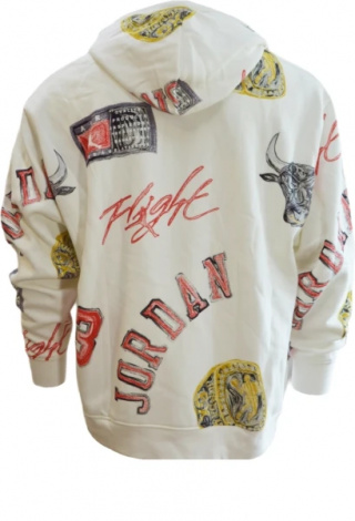Худі Nike JORDAN BROOKLYN FLEECE PULLOVER HOODIE біле FN4545-133