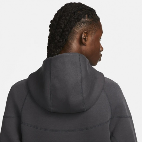 Толстовка Nike M NK TCH FLC FZ WR HOODIE сіра FB7921-060