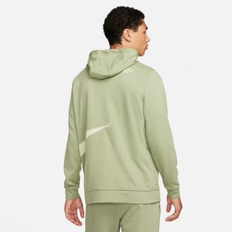 Толстовка Nike DF FLC HD FZ ENERG зелена FB8575-386
