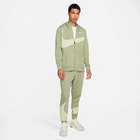Толстовка Nike DF FLC HD FZ ENERG зелена FB8575-386