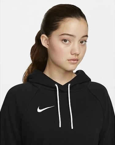 Худі жіноче Nike FLC PARK20 PO HOODIE чорне CW6957-010