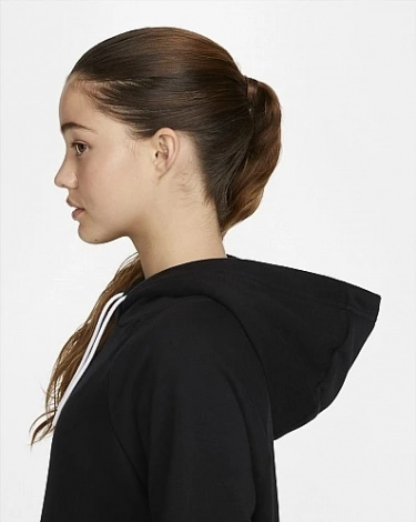 Худі жіноче Nike FLC PARK20 PO HOODIE чорне CW6957-010