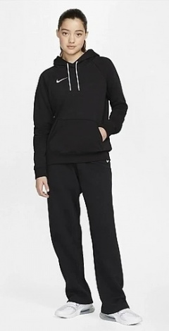 Худі жіноче Nike FLC PARK20 PO HOODIE чорне CW6957-010