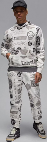 Худі Nike JORDAN ESSENTIALS PRINTED FLEECE біле HM7254-133