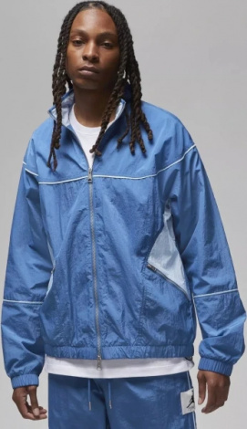 Толстовка Nike JORDAN ESSENTIALS STATEMENT WARMUP JACKET синьо-блакитна DV7624-485