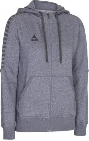 Толстовка жіноча Select Torino zip hoodie women сіра 625210-006