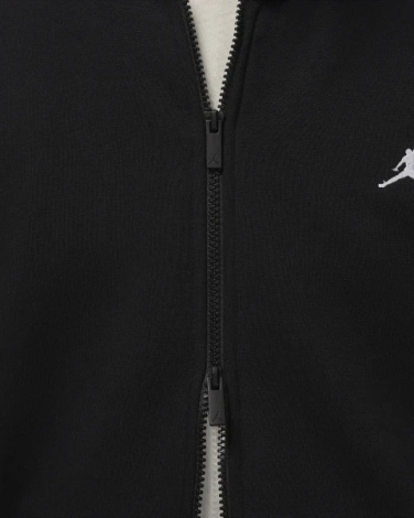 Толстовка Nike JORDAN BROOKLYN FLEECE FULL-ZIP HOODIE чорна FV7289-010