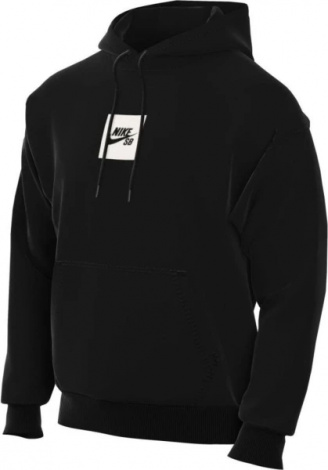 Худі Nike U NK SB FLC HD BOX LOGO чорне DV8839-010