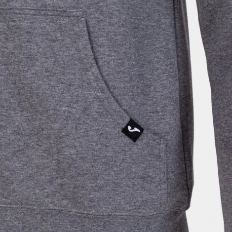 Олимпийка Joma JUNGLE ZIP-UP HOODIE MELANGE GREY