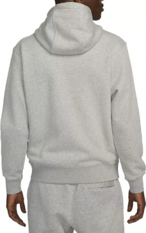 Толстовка Nike CLUB DT HOODIE FZ BB сіра DQ8384-064