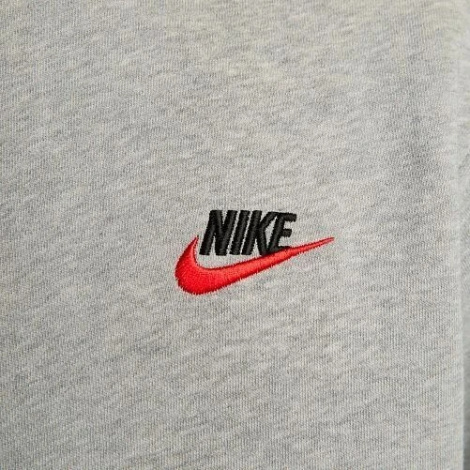Толстовка Nike CLUB DT HOODIE FZ BB сіра DQ8384-064
