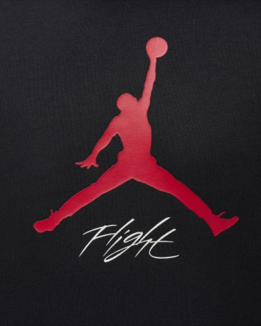 Толстовка Nike JORDAN MJ ESS FLC BASELINE HOODIE чорно-червона FD7545-013