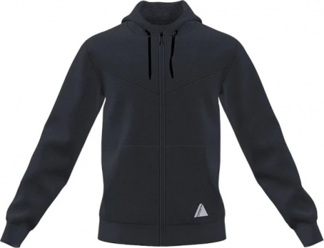 Олимпийка Joma Indoor Gym Zip-Up Hoodie Black