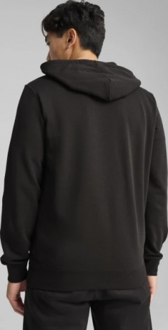 Толстовка Ess Tape Full-Zip Hoodie 68467801 Puma L Черный