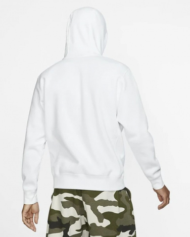 Толстовка Nike NSW CLUB HOODIE PO BB біла BV2654-100