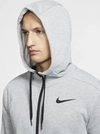 Бомбер Мужской Nike M Dry Hoodie Fz Fleece (Cj4317-063)