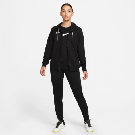 Толстовка жіноча Nike FLC PARK20 FZ HOODIE чорна CW6955-010