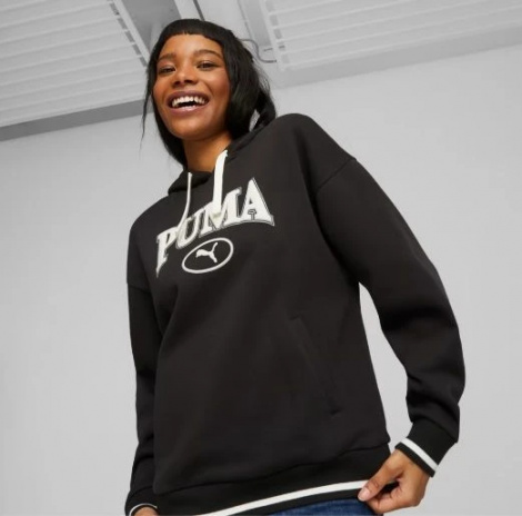 Худі жіноче Puma SQUAD HOODIE чорне 62148901