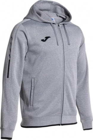Олимпийка Joma Chaqueta Con Capucha Olimpiada Gris Melange Negro