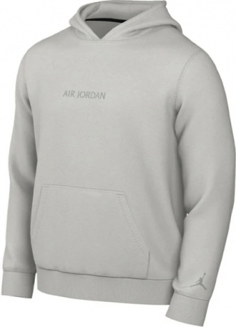 Толстовка Air Jordan Wordmark Fleece Hoodie Grey