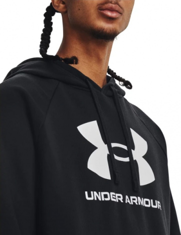 Худі Under Armour RIVAL FLEECE чорне 1379758-001